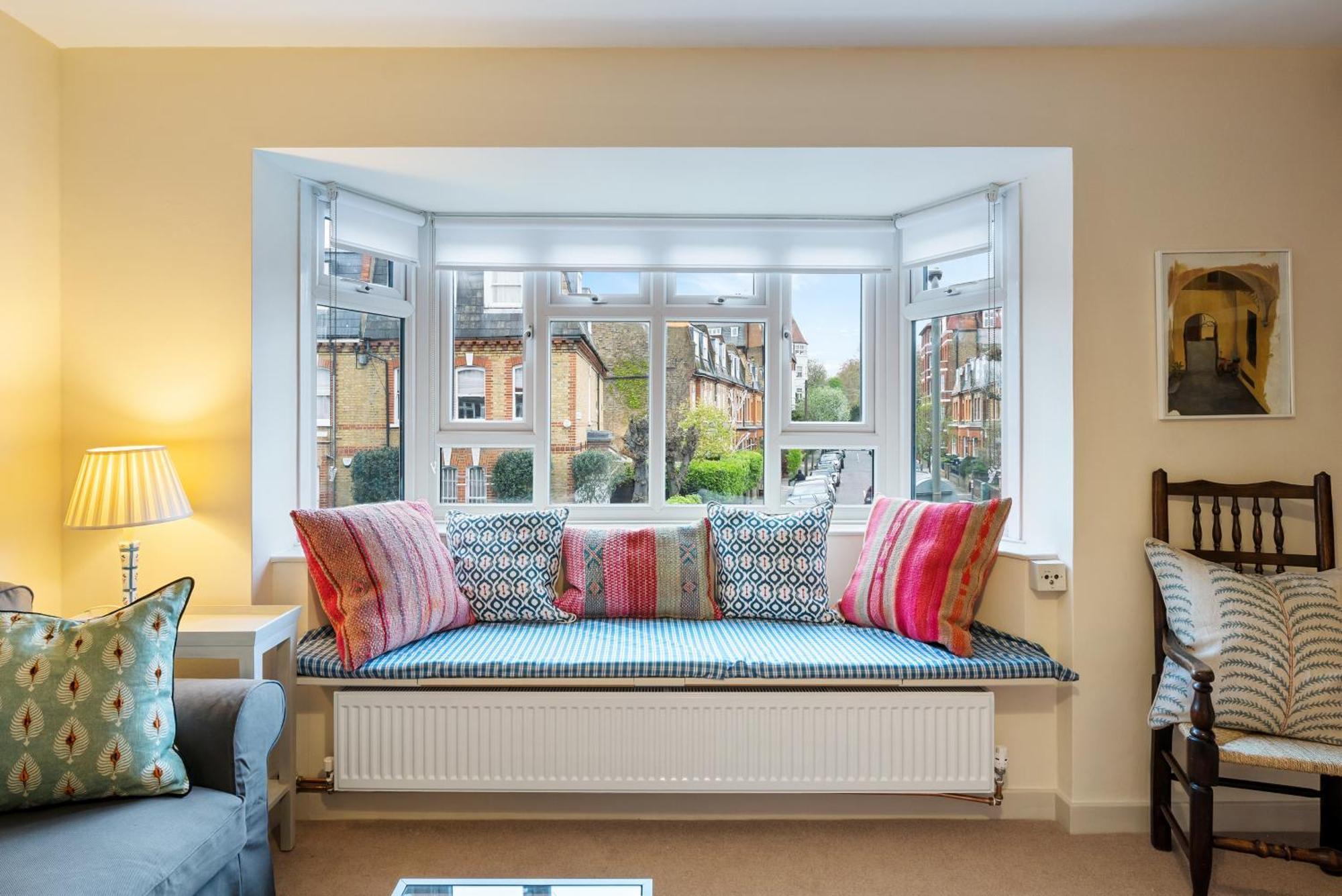 런던 Bright & Cosy Gem ~ Battersea Park View ~ King Bed 아파트 외부 사진