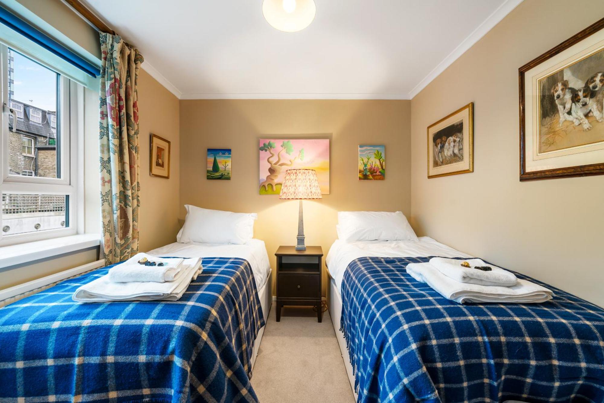 런던 Bright & Cosy Gem ~ Battersea Park View ~ King Bed 아파트 외부 사진