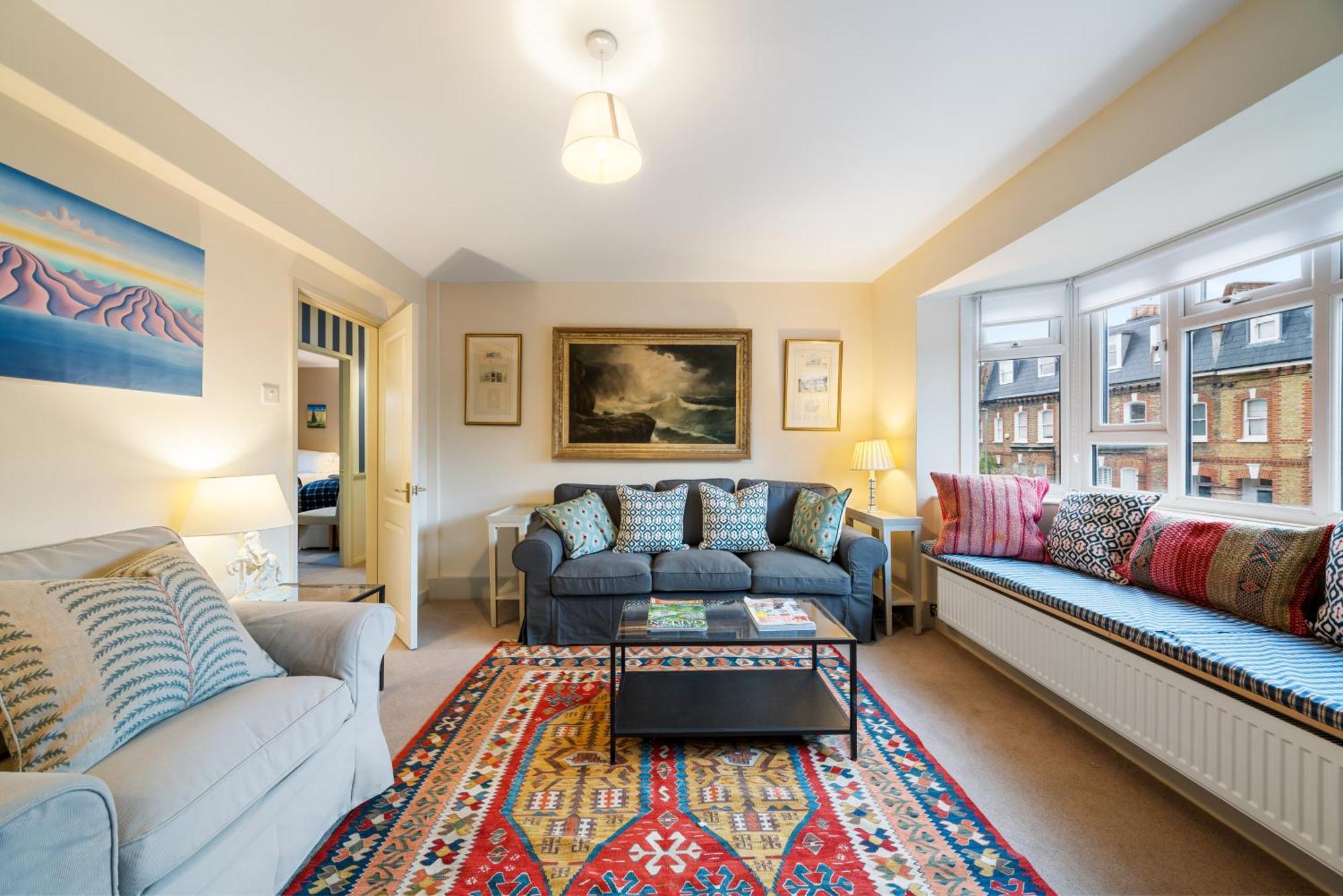 런던 Bright & Cosy Gem ~ Battersea Park View ~ King Bed 아파트 외부 사진