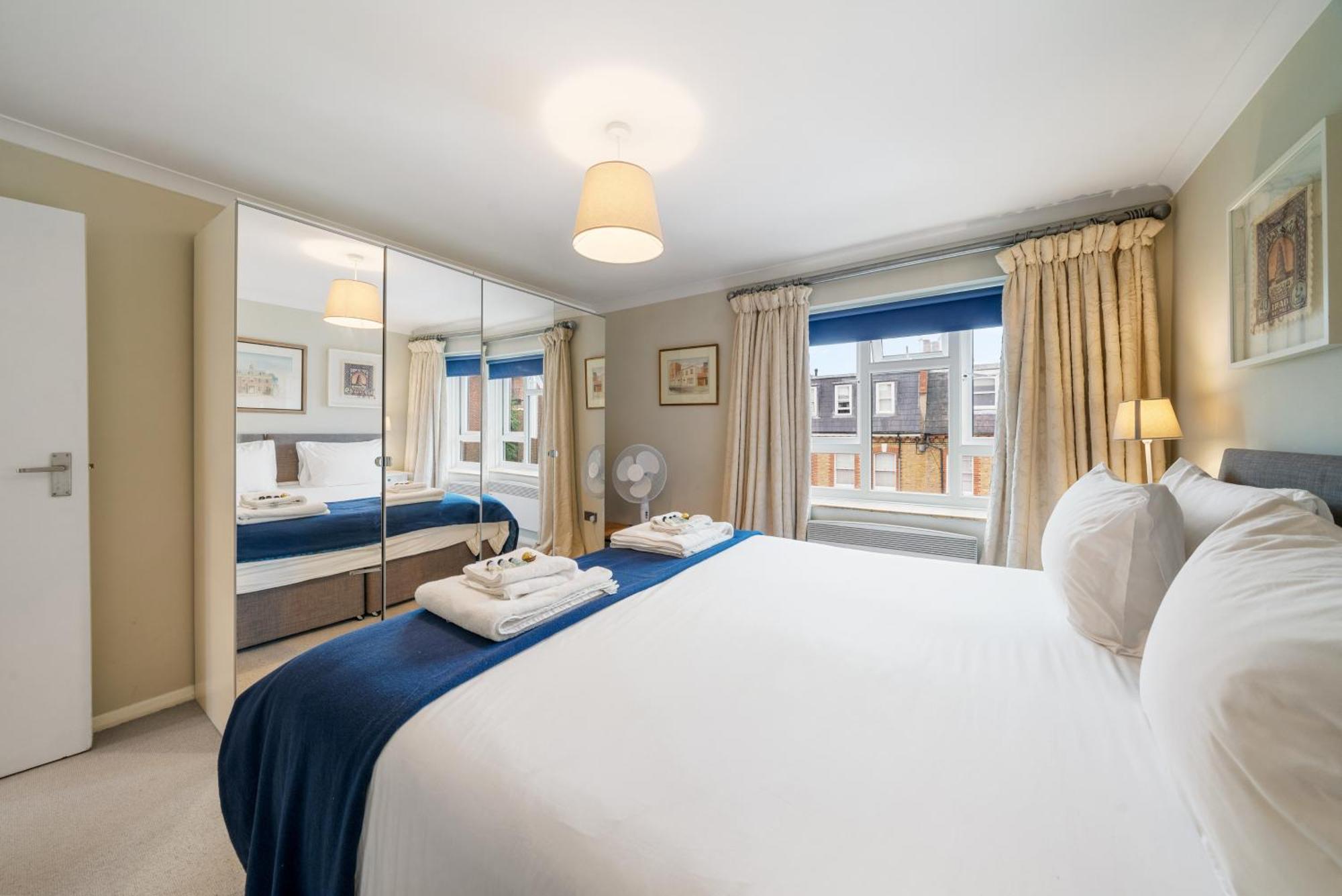 런던 Bright & Cosy Gem ~ Battersea Park View ~ King Bed 아파트 외부 사진